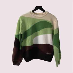 House of Sunny Golden Years Landscape Sweater